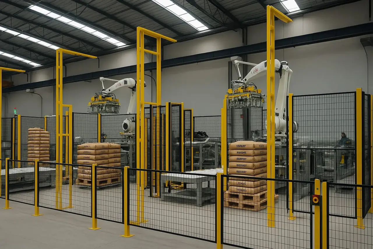 Robotic palletizing systems