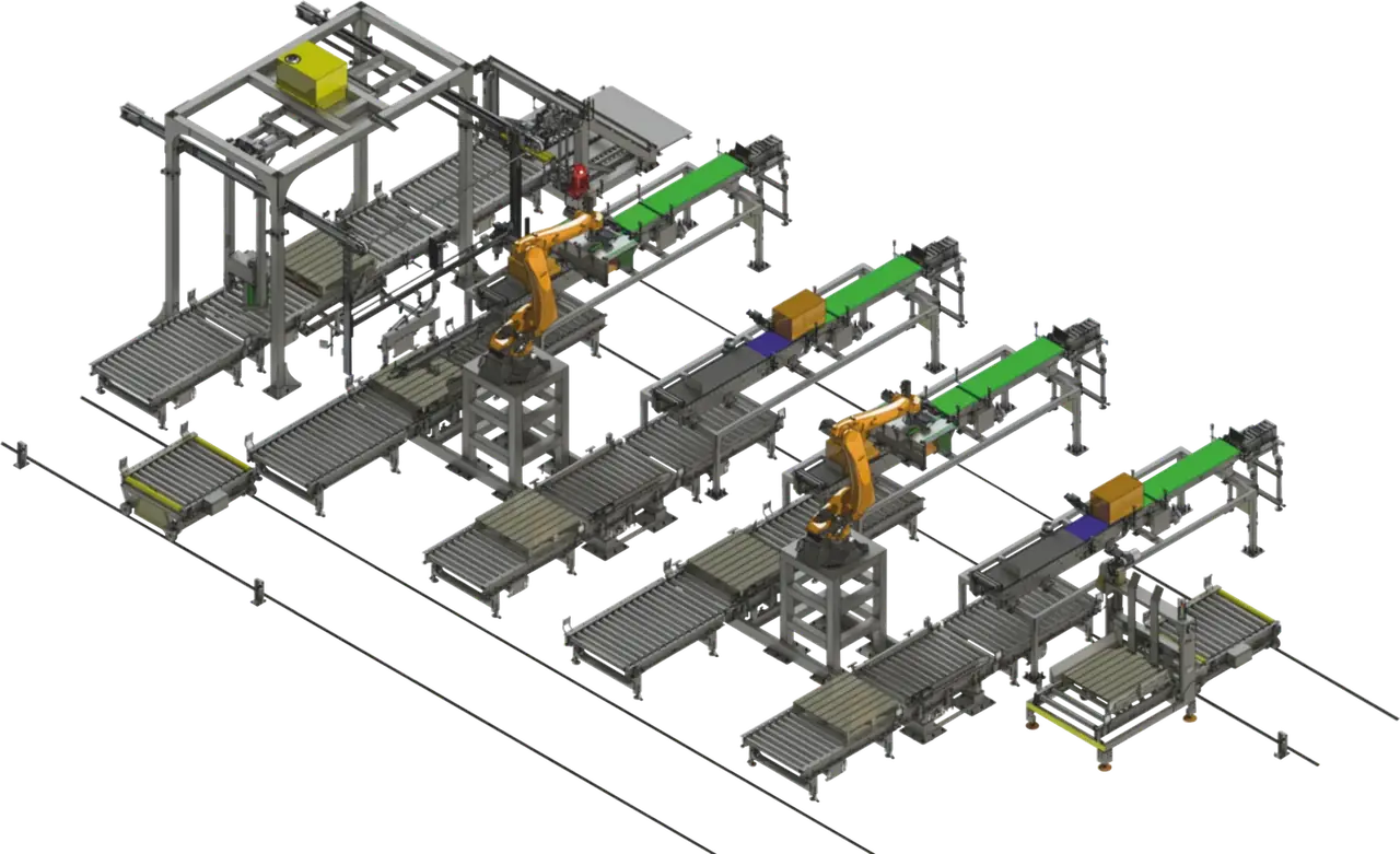 Case packing systems