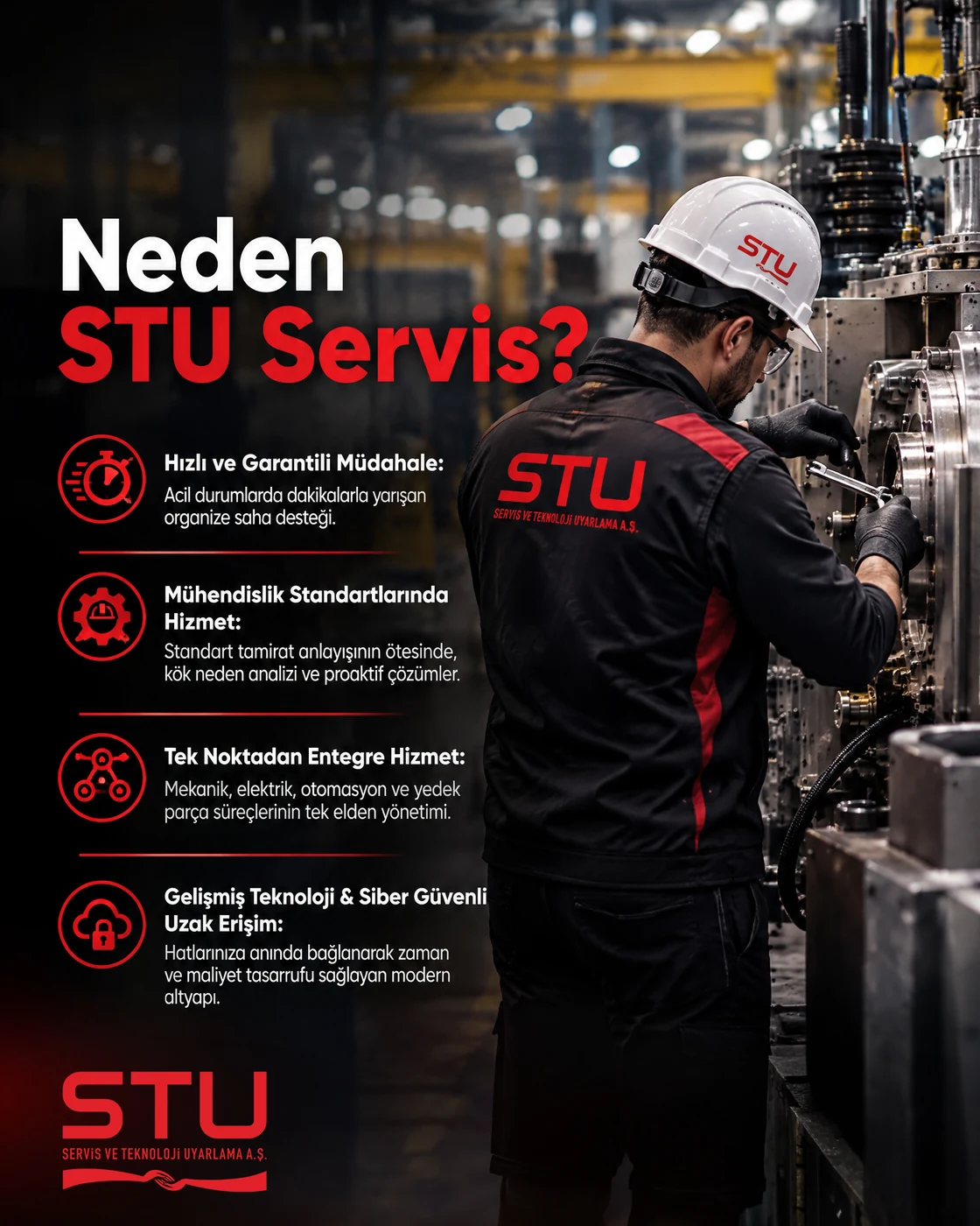 صورة من منشور Instagram: نهج STU Servis المتكامل للدعم الفني